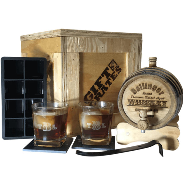 Whiskey Crate Set