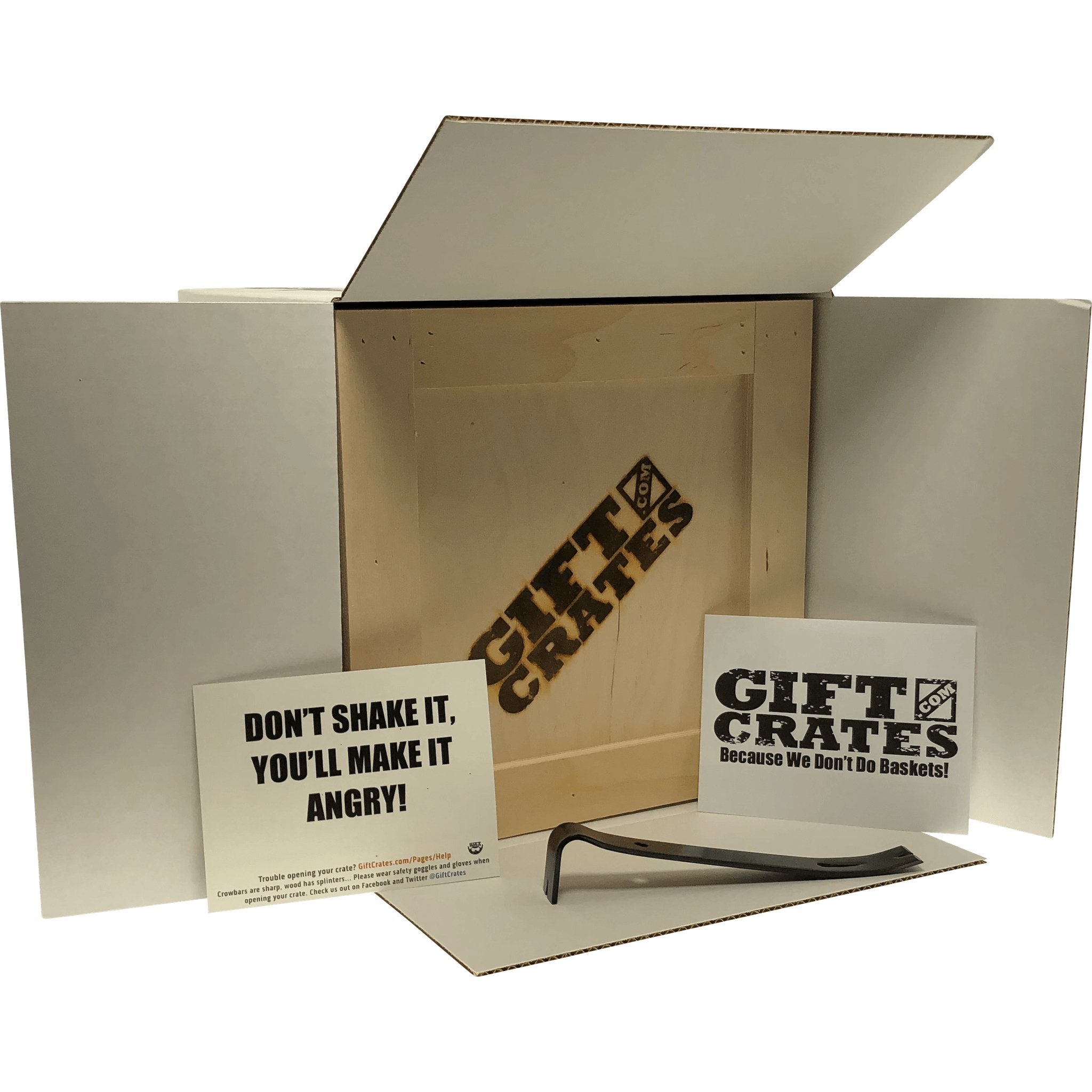 Man Crates Pit Master Barbecue Crate – The Ultimate BBQ Gift for Men –  Includes Meat Claws, Barbecue Rub, Sauces, Leather Gloves & More – Ships In  A