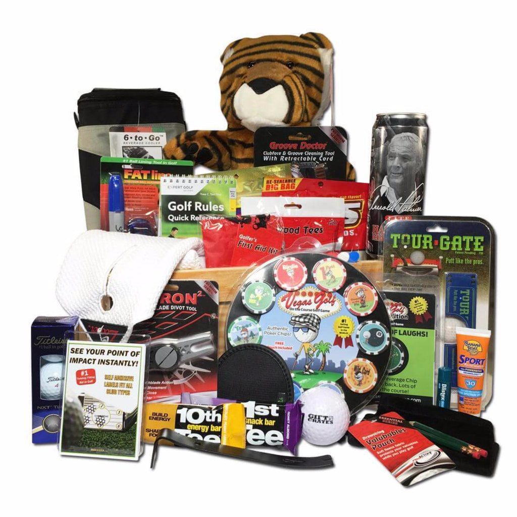 Golfer Gifts, all the essentials for golfers in a Gift Crate – Gift Crates